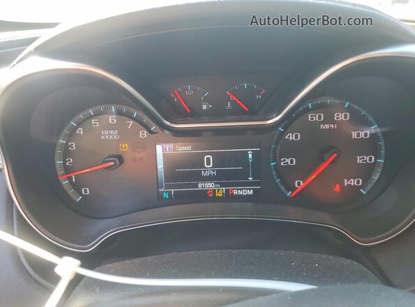 1G1145S31GU159621 2016 CHEVROLET IMPALA Black Instrument cluster view