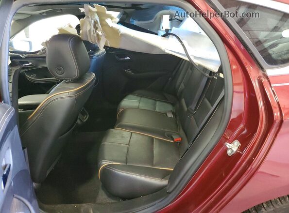 1G1145S32GU151902 2016 CHEVROLET IMPALA Burgundy Widok tylnych siedzeń