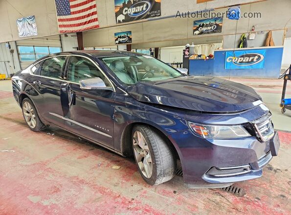 1G1145S35GU164367 2016 CHEVROLET IMPALA Blue Передня права чверть