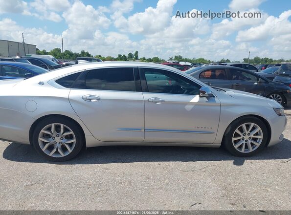 1G1145S37HU159074 2017 CHEVROLET IMPALA Silver Սարքավորումների վահանակի տեսք