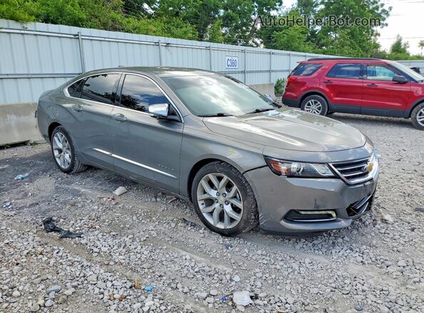 1G1145S3XHU142821 2017 CHEVROLET IMPALA Gray Front right