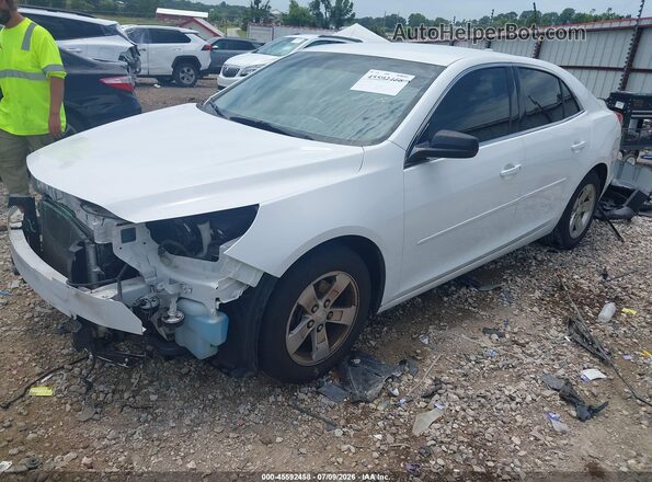 1G11B5SA0GF105932 2016 CHEVROLET MALIBU White Передня ліва чверть