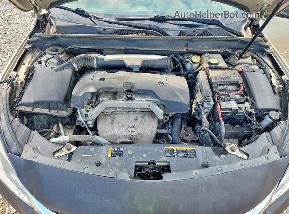 1G11B5SA4GF120689 2016 CHEVROLET MALIBU Золотой Вид задней части салона