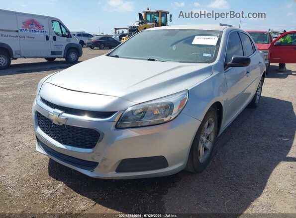 1G11B5SA7GF109458 2016 CHEVROLET MALIBU Silver Vista tres cuartos delantera izquierda
