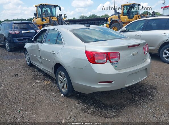 1G11B5SA8GF104589 2016 CHEVROLET MALIBU Beige Trasero izquierdo