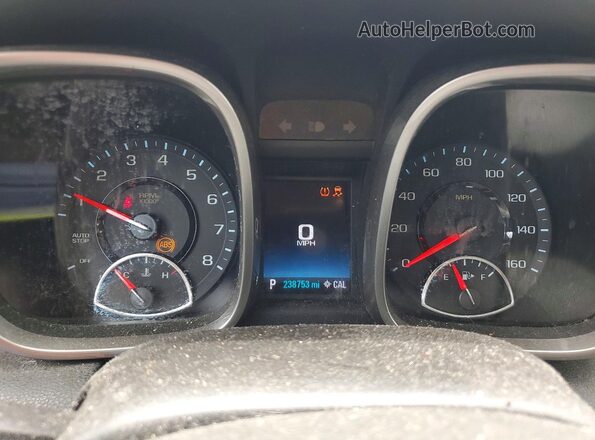 1G11B5SA9GF132322 2016 CHEVROLET MALIBU White Instrument cluster view