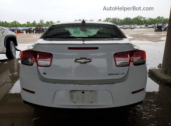 1G11B5SA9GF132322 2016 CHEVROLET MALIBU White Rear view