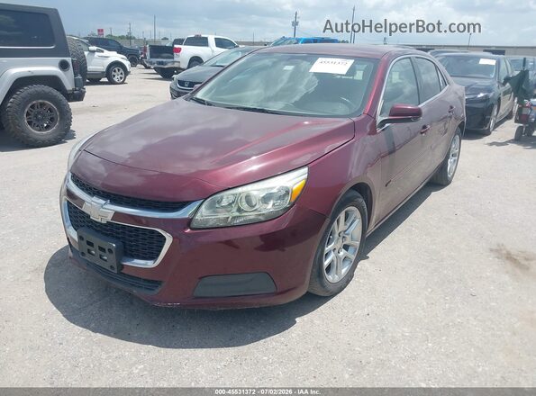 1G11C5SA1GF107475 2016 CHEVROLET MALIBU Burgundy Przód lewy