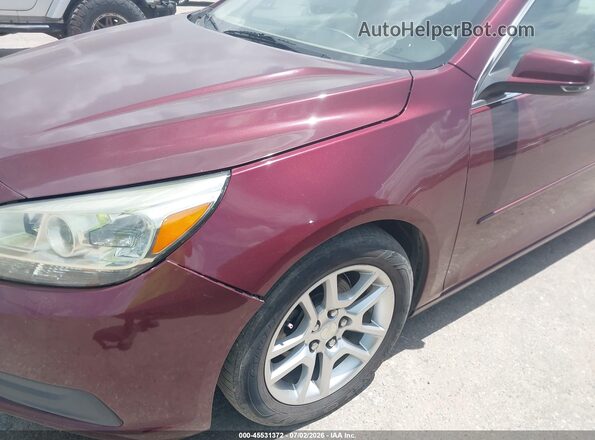 1G11C5SA1GF107475 2016 CHEVROLET MALIBU Burgundy Widok z przodu