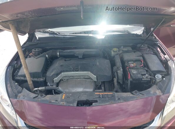 1G11C5SA1GF107475 2016 CHEVROLET MALIBU Burgundy Widok z tyłu