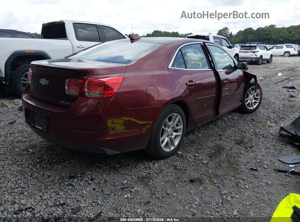 1G11C5SA1GF119139 2016 CHEVROLET MALIBU Maroon Задня права чверть