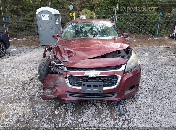 1G11C5SA1GF119139 2016 CHEVROLET MALIBU Maroon Вид задньої частини салону