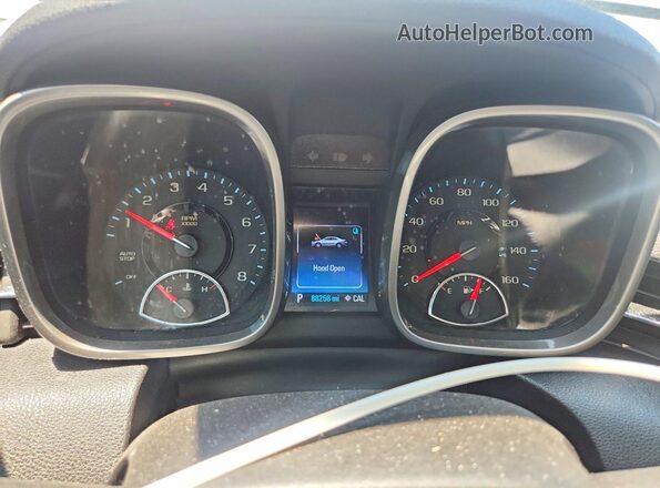 1G11C5SA1GF156451 2016 CHEVROLET MALIBU Silver Vista del cuadro de instrumentos