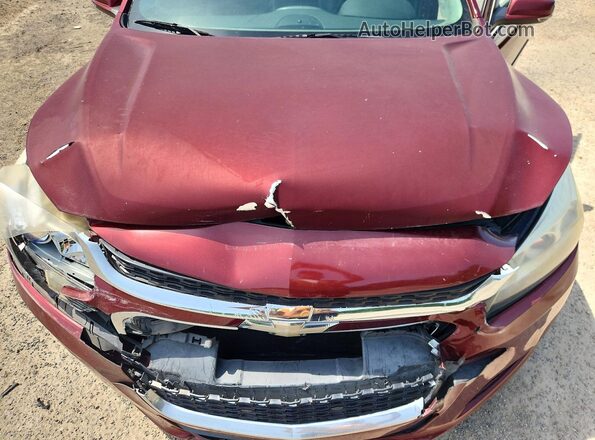 1G11C5SA6GF125857 2016 CHEVROLET MALIBU Burgundy Սալոնի հետևի տեսք