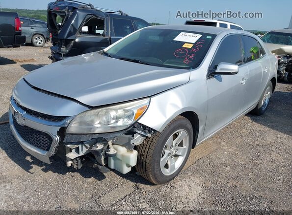 1G11C5SA6GU162483 2016 CHEVROLET MALIBU Silver Vista tres cuartos delantera izquierda