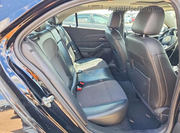 1G11C5SA8GU106058 2016 CHEVROLET MALIBU Black Widok tylnych siedzeń