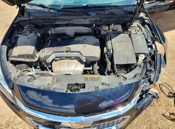 1G11C5SA8GU106058 2016 CHEVROLET MALIBU Black Widok wnętrza z tyłu