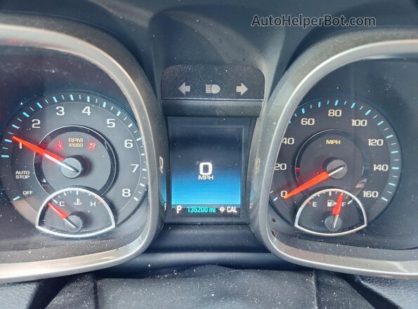 1G11E5SA1GF141572 2016 CHEVROLET MALIBU White Instrument cluster view