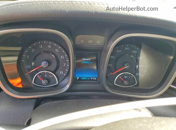 1G11E5SA4GF157698 2016 CHEVROLET MALIBU Темно-бордовый Вид панели приборов