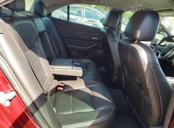 1G11E5SA4GF157698 2016 CHEVROLET MALIBU Темно-бордовый Вид щитка приборов
