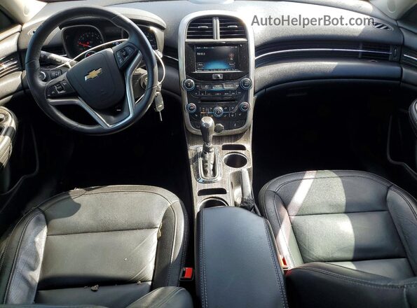 1G11E5SA4GF157698 2016 CHEVROLET MALIBU Темно-бордовый Вид салона спереди