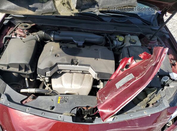 1G11E5SA4GF157698 2016 CHEVROLET MALIBU Темно-бордовый Вид задних сидений