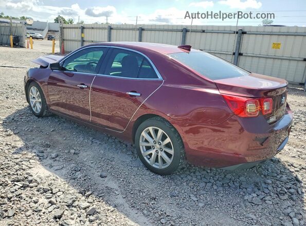 1G11E5SA4GF157698 2016 CHEVROLET MALIBU Темно-бордовый Задняя левая четверть