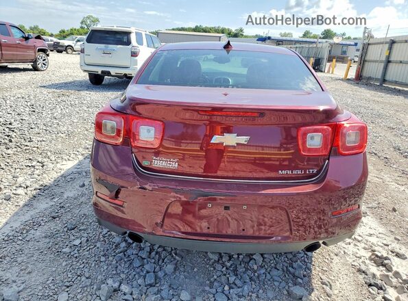 1G11E5SA4GF157698 2016 CHEVROLET MALIBU Темно-бордовый Вид спереди