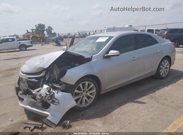 1G11E5SA5GF159332 2016 CHEVROLET MALIBU Серебряный Передняя левая четверть