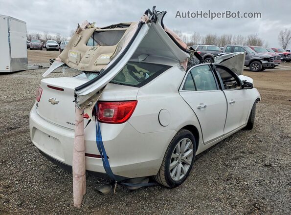 1G11E5SA7GF125019 2016 CHEVROLET MALIBU Белый Задняя правая четверть