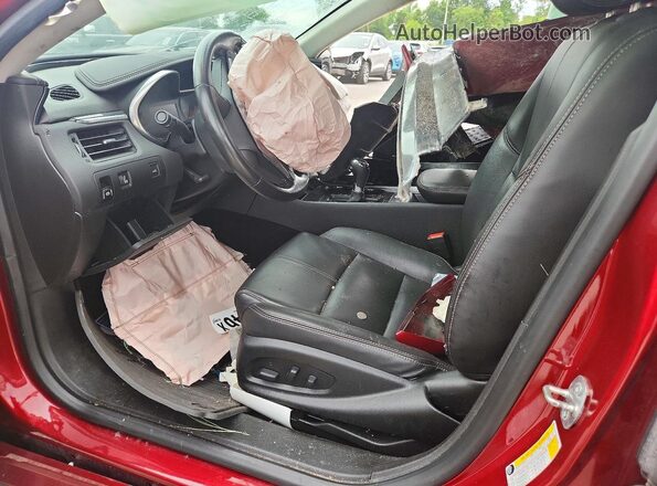 1G11Z5S31KU144465 2019 CHEVROLET IMPALA Red Widok wnętrza z przodu