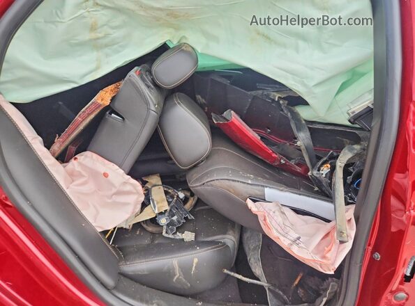 1G11Z5S31KU144465 2019 CHEVROLET IMPALA Red Widok tylnych siedzeń