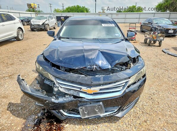 1G11Z5S34LU115303 2020 CHEVROLET IMPALA Black წინა ხედი