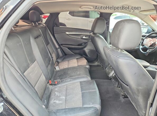 1G11Z5S34LU115303 2020 CHEVROLET IMPALA Black უკანა სავარძლების ხედი