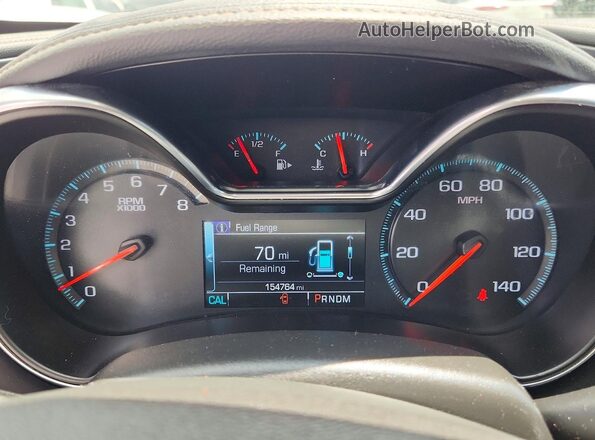 1G11Z5S36LU112208 2020 CHEVROLET IMPALA Белый Вид щитка приборов