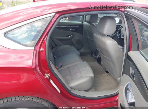 1G11Z5SA1KU117488 2019 CHEVROLET IMPALA Red Widok naklejki z numerem VIN