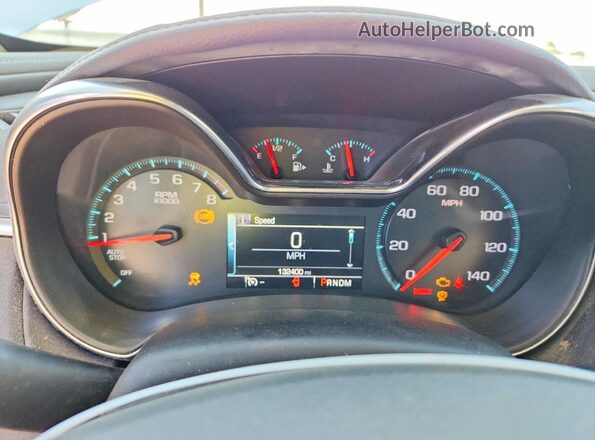1G11Z5SA3GU156378 2016 CHEVROLET IMPALA White ხელსაწყოთა პანელის ხედი