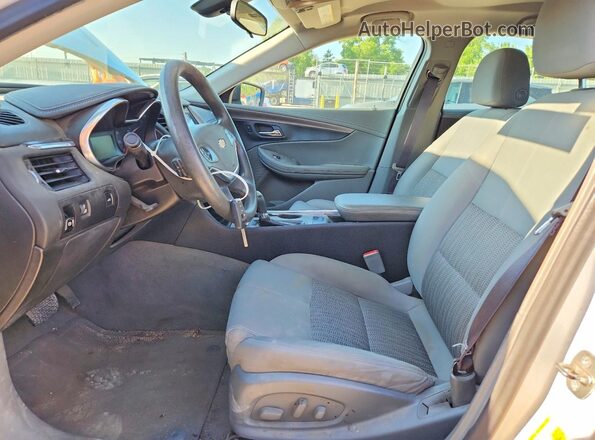 1G11Z5SA3GU156378 2016 CHEVROLET IMPALA White წინა სალონის ხედი