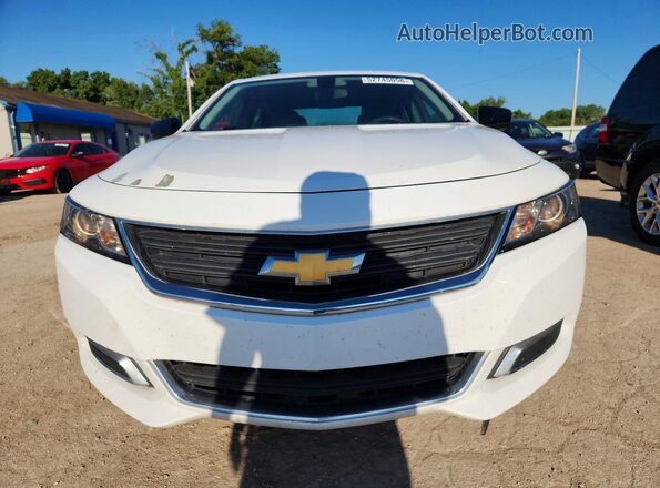 1G11Z5SA3GU156378 2016 CHEVROLET IMPALA White წინა ხედი