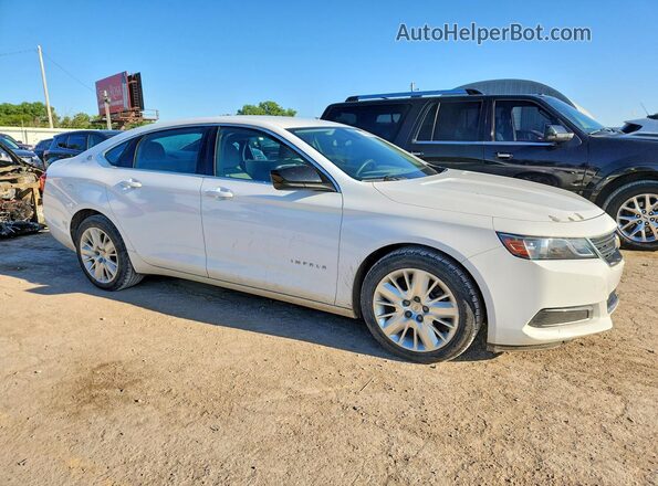1G11Z5SA3GU156378 2016 CHEVROLET IMPALA White წინა მარჯვენა
