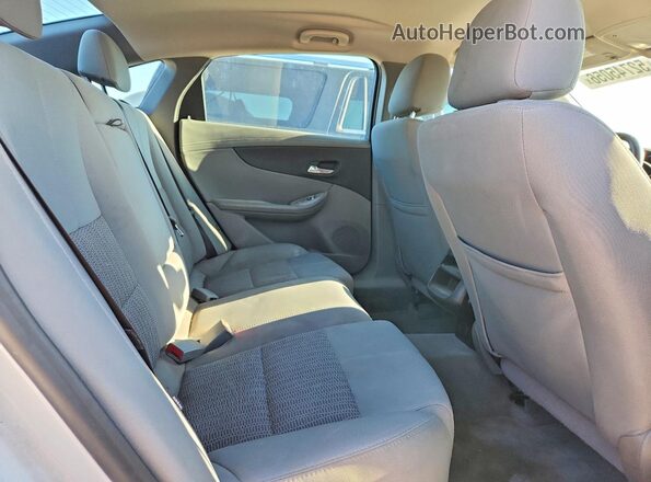 1G11Z5SA3GU156378 2016 CHEVROLET IMPALA White უკანა სავარძლების ხედი