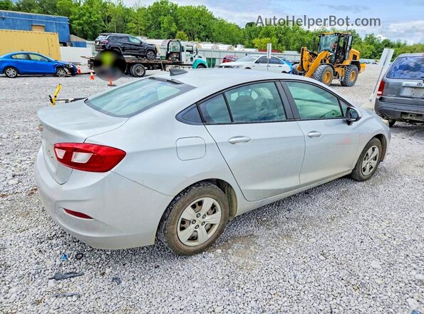1G1BB5SM4G7288809 2016 CHEVROLET CRUZE Silver Հետևի աջ