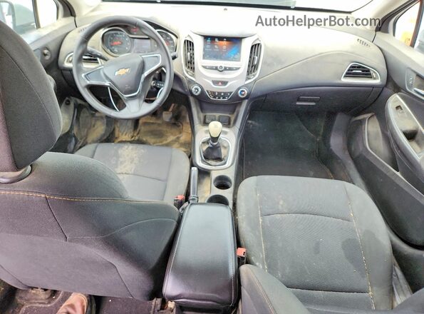 1G1BB5SM4G7288809 2016 CHEVROLET CRUZE Silver Առջևի վահանակի տեսք
