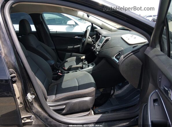 1G1BB5SM5G7280685 2016 CHEVROLET CRUZE Black Вид салону спереду