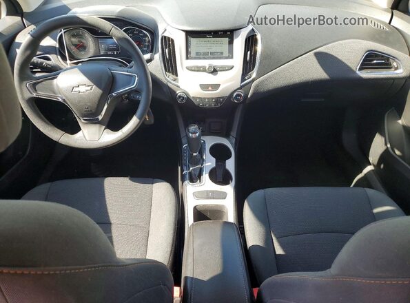 1G1BC5SM0H7157567 2017 CHEVROLET CRUZE Silver წინა პანელის ხედი