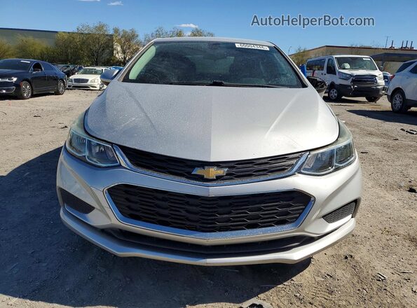 1G1BC5SM0H7157567 2017 CHEVROLET CRUZE Silver წინა ხედი
