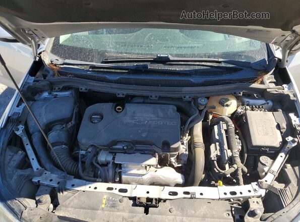 1G1BC5SM0H7157567 2017 CHEVROLET CRUZE Silver უკანა სალონის ხედი
