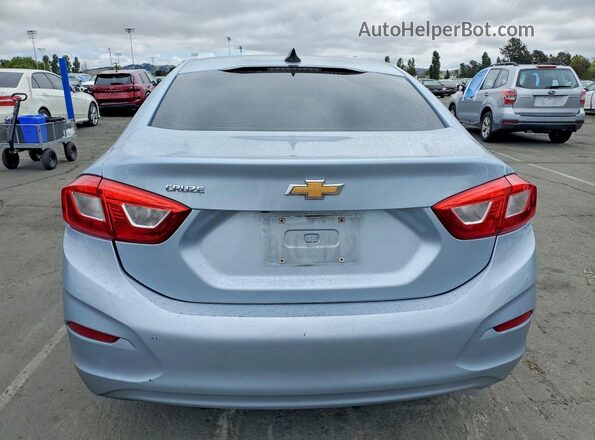 1G1BC5SM0H7164521 2017 CHEVROLET CRUZE Blue Հետևի տեսք