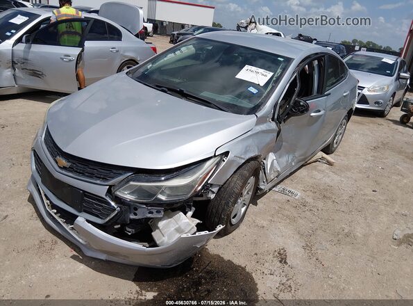 1G1BC5SM0H7230727 2017 CHEVROLET CRUZE Silver Front left