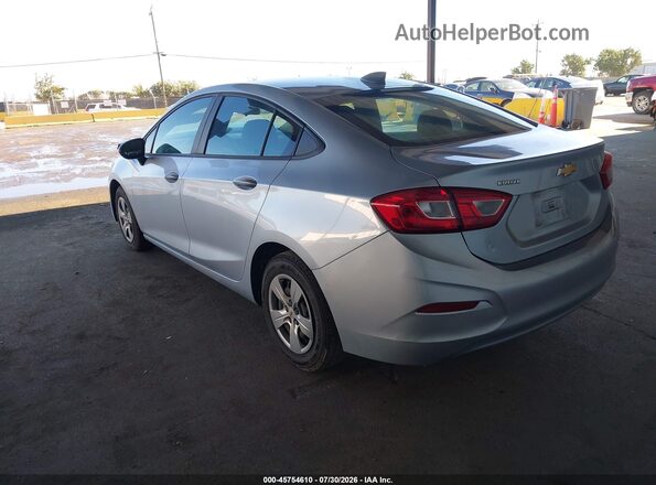 1G1BC5SM0J7182541 2018 CHEVROLET CRUZE Silver უკანა მარცხენა